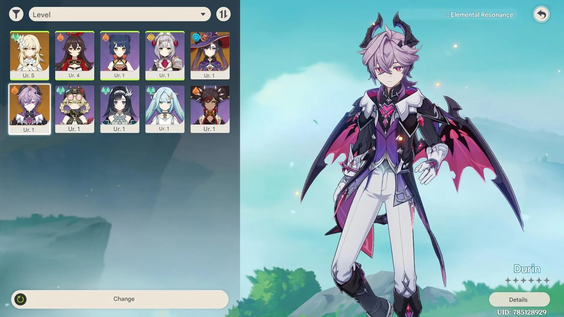 GI1396 Durin + Mona Starter AR5 | Lumine Female Main | Many 4-Star Weapons & Items 